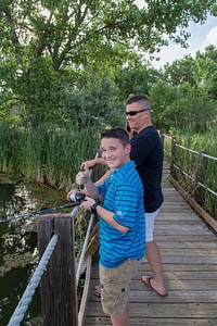 Thumbs up for fishing photo