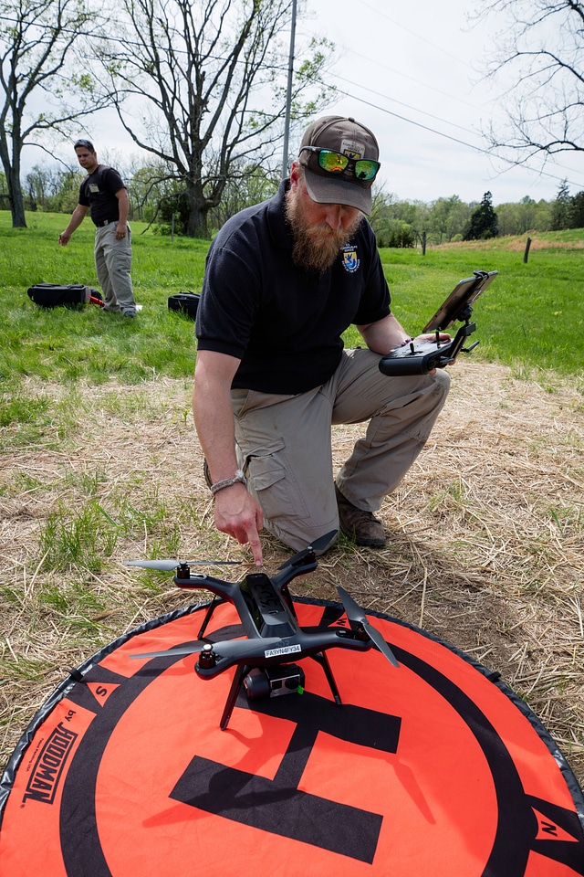Students learn how to operate Unmanned Aircraft Systems -1