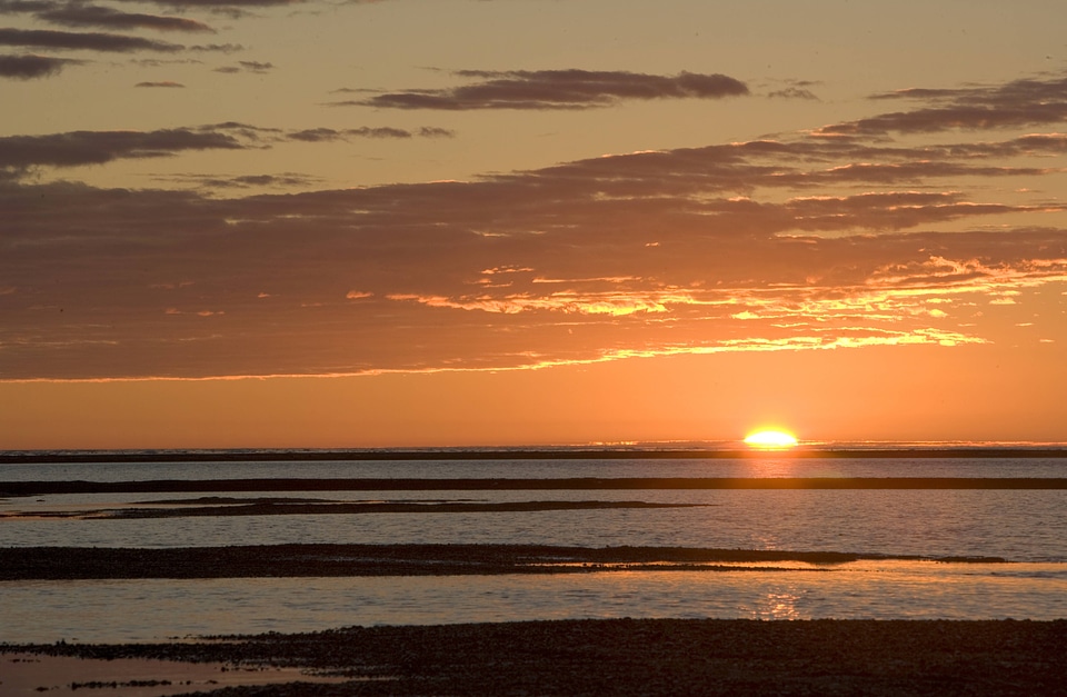 Sunset at Arctic National Wildlife Refuge