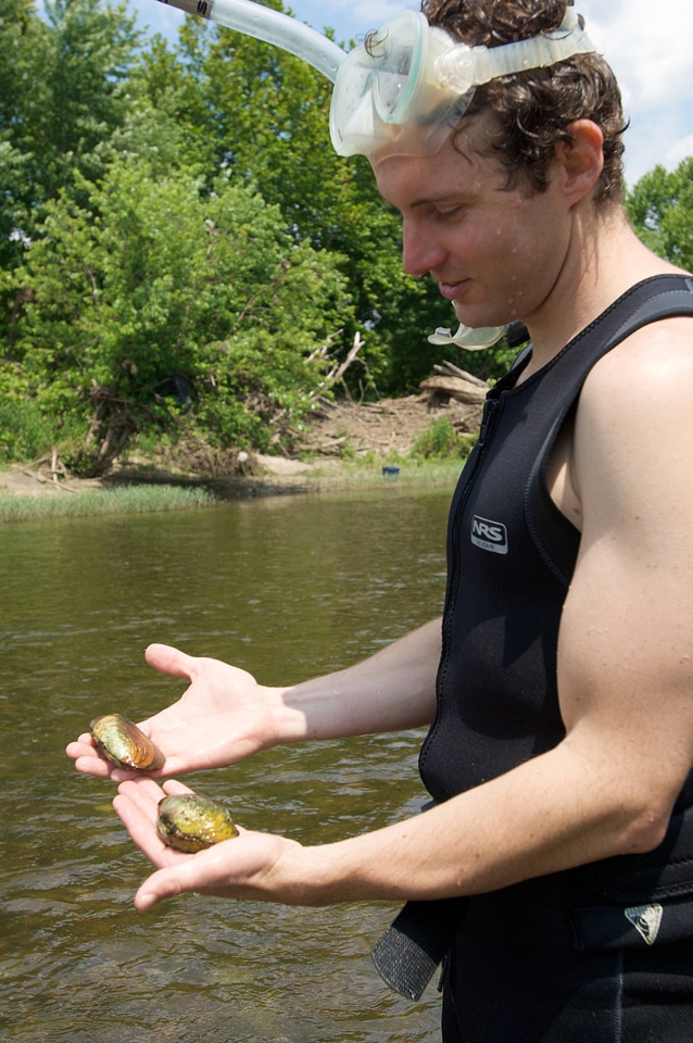 Specimens pulled from the Potomac River