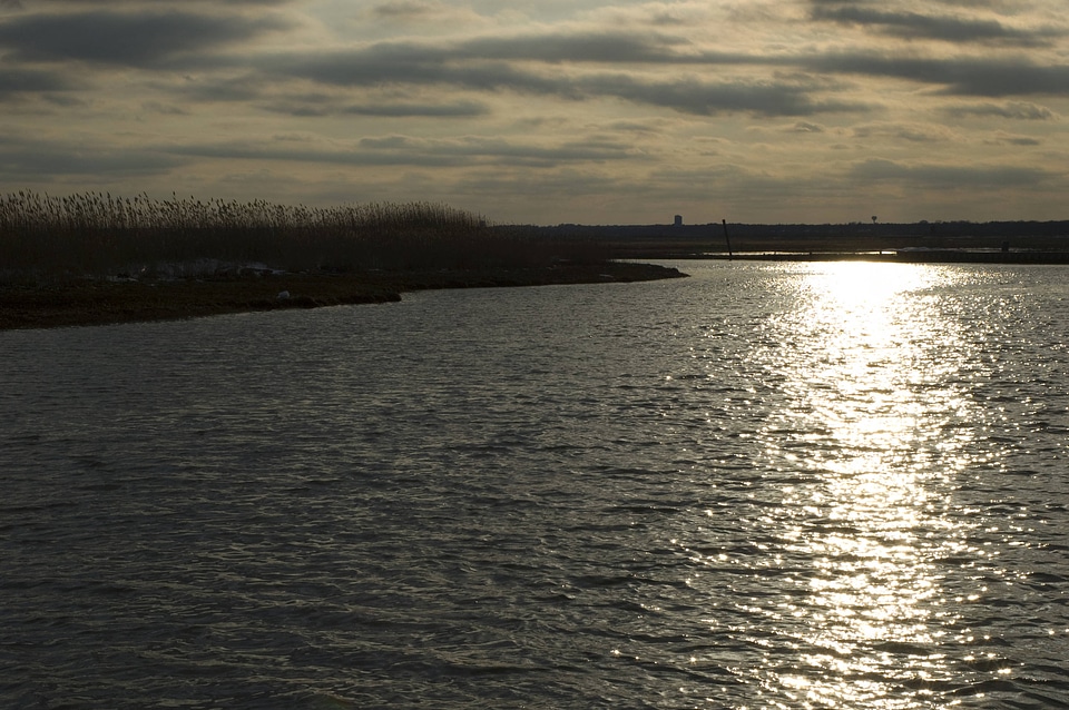 Reflection on waterway