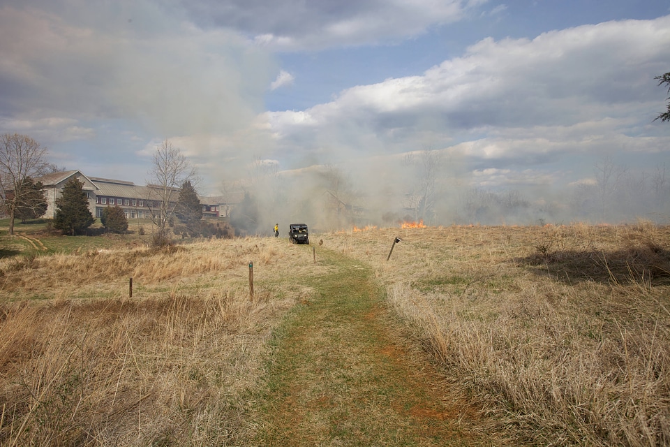 Prescribed burn at NCTC-4