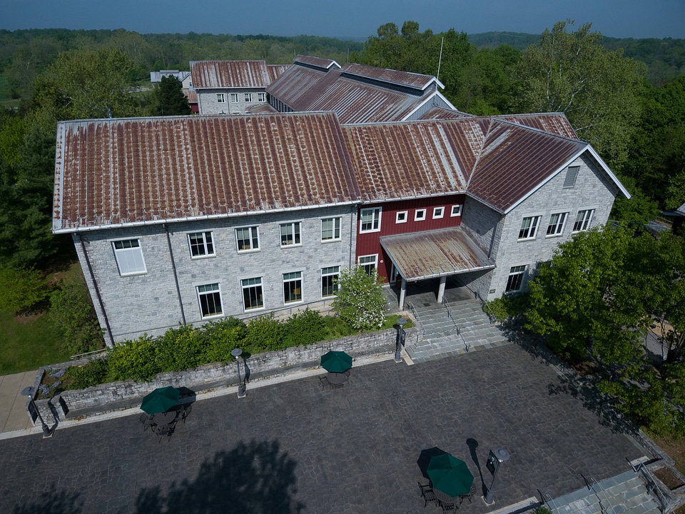Aerial images of National Conservation Training Center from unmanned aircraft systems, drone.