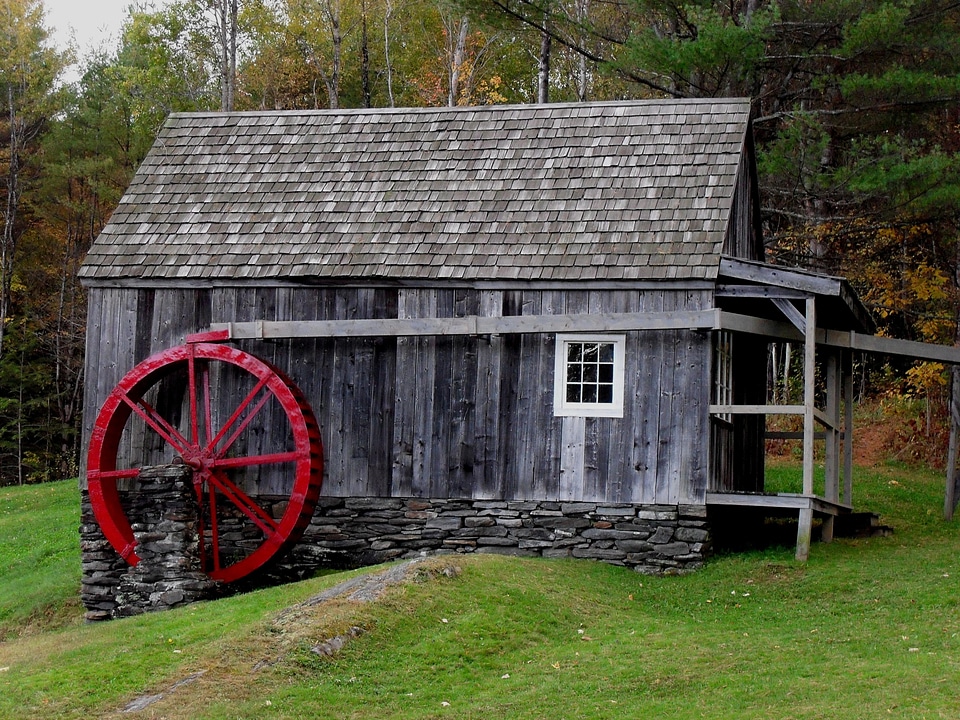 Rustic weathered new england