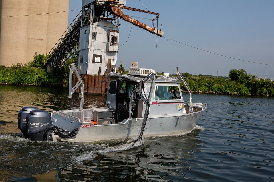 Hydroacoustics vessel the Carpe-See-Um-5
