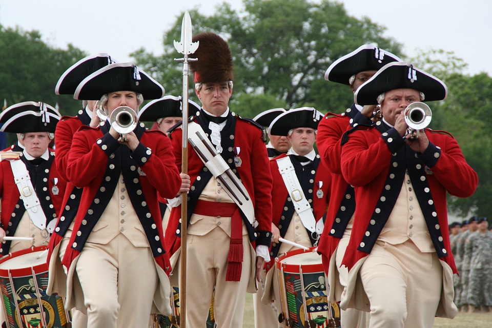 Usa old guard fife and drum