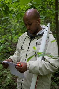 FWS employees surveying and assessing rivers and streams-4 photo