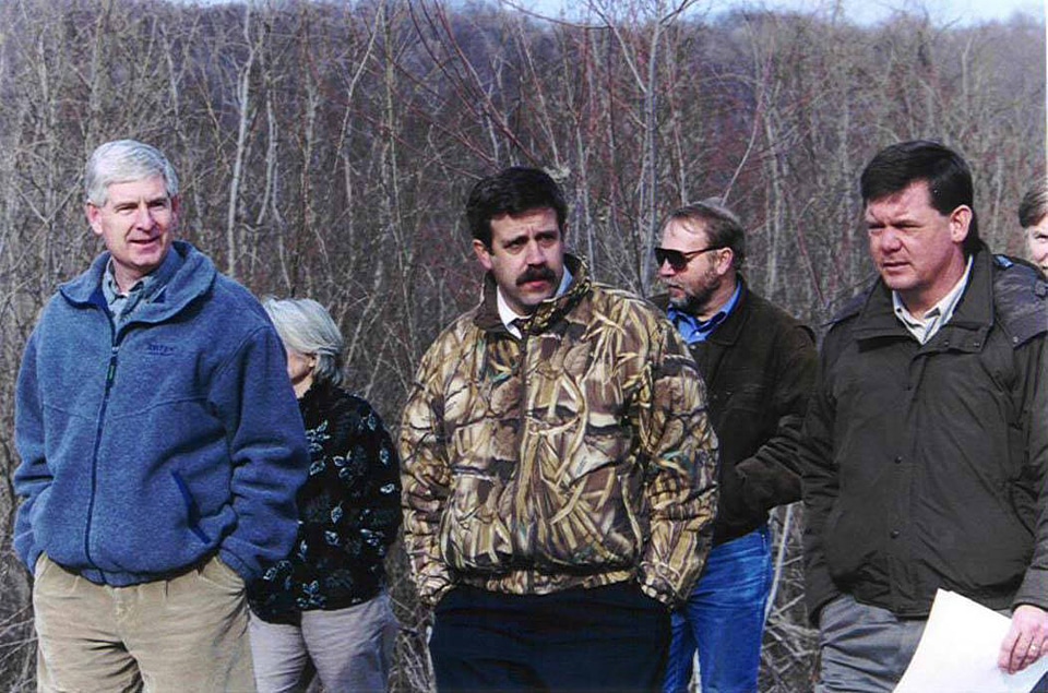 Service Director Williams at Two Rivers National Wildlife Refuge
