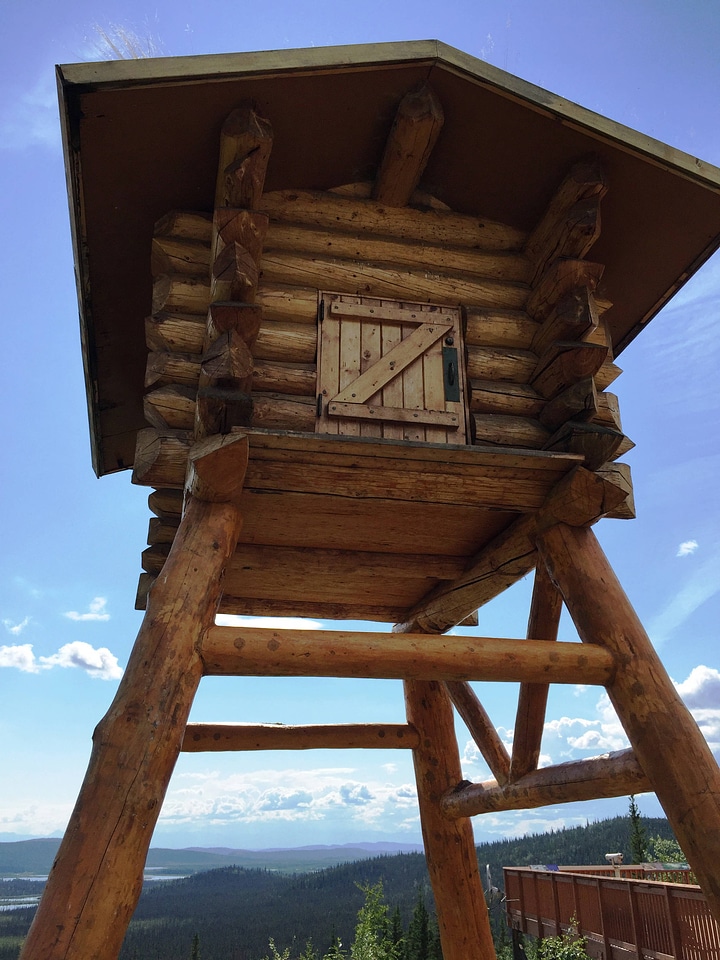 Cache outside the visitor center