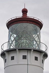 Top of lighthouse at Kilauea Point Refuge