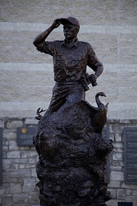 Memorial statue at National Conservation Training Center-1