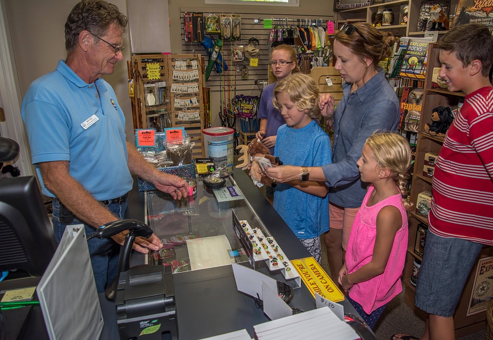 Family at gift shop-2