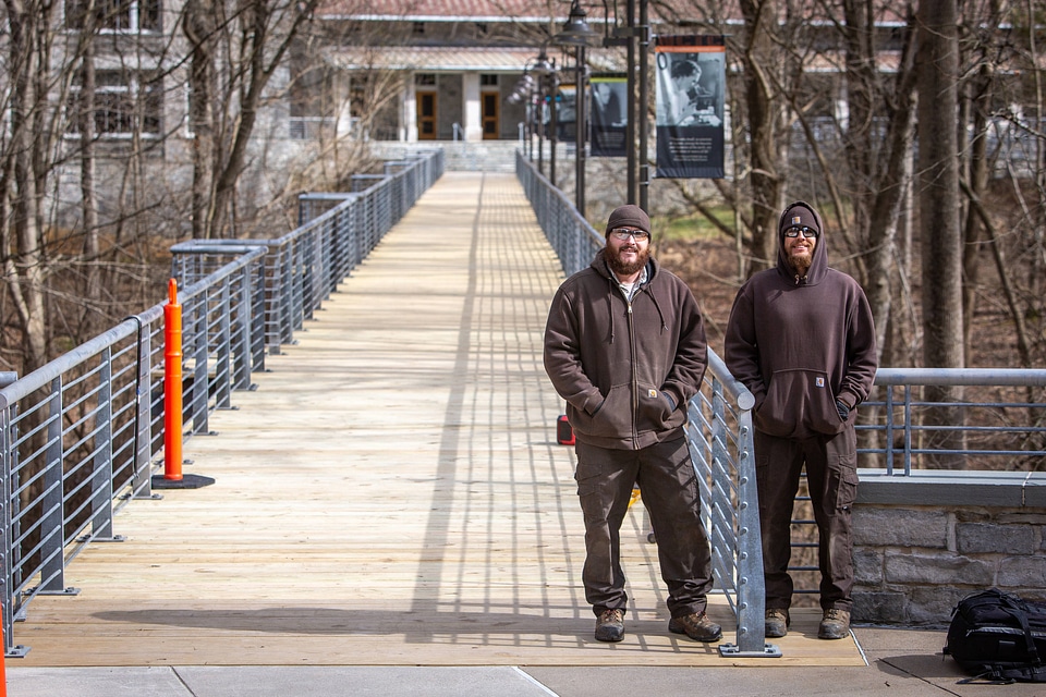 Bridge repair at National Conservation Training Center-1