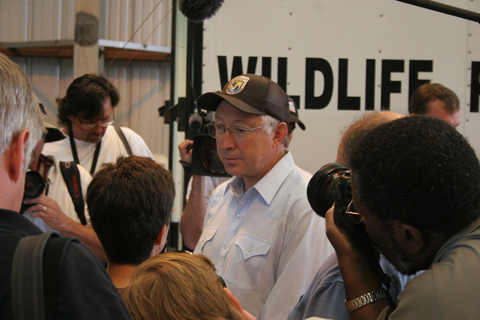 Interior Secretary Ken Salazar