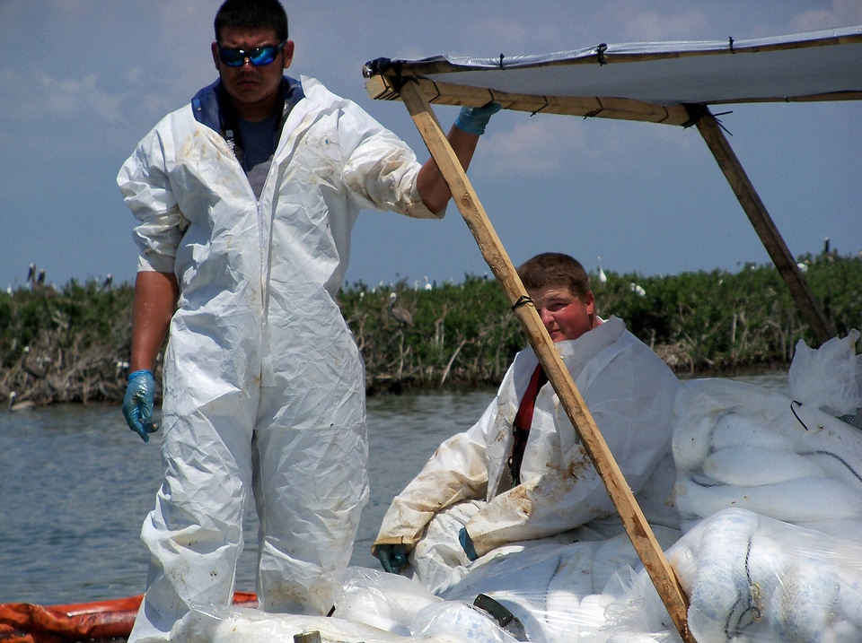 Workers on the Gulf Coast