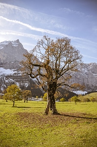Autumn mountains karwendel