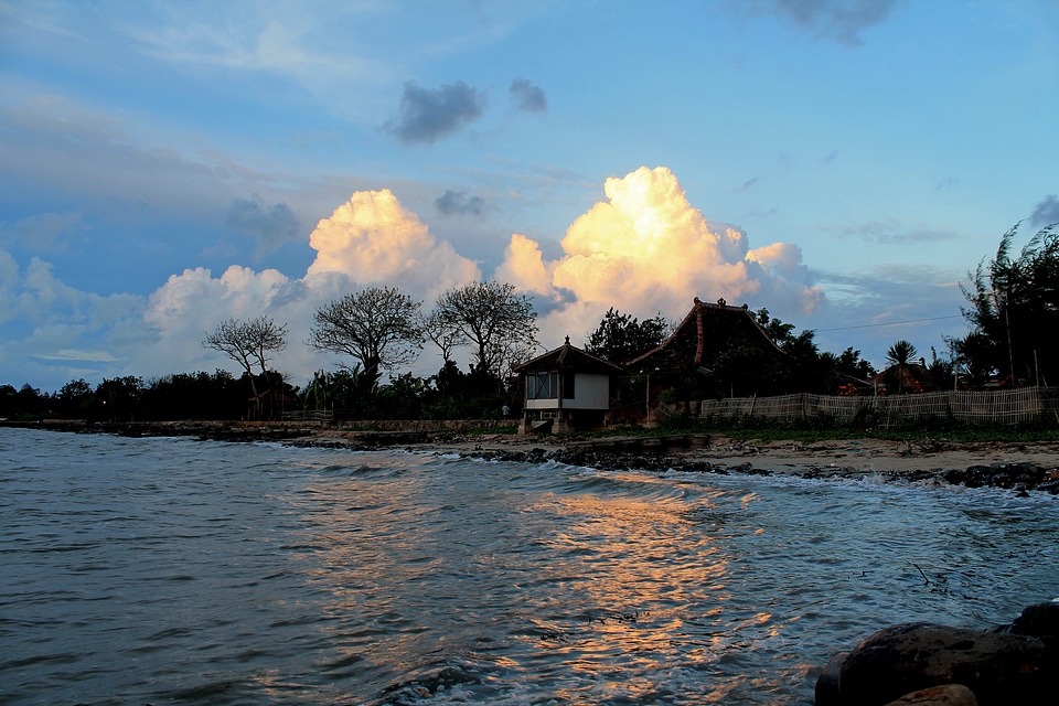 The sky cloud radiant
