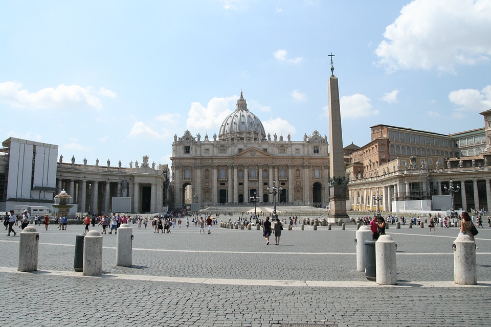 The vatican city roman italy