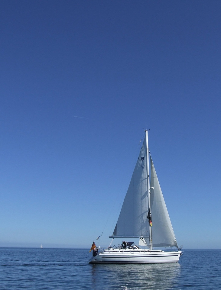 Sailing summer water