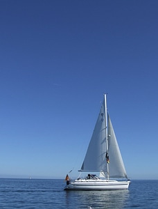 Sailing summer water photo