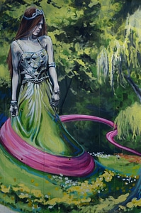 Mural art artistic