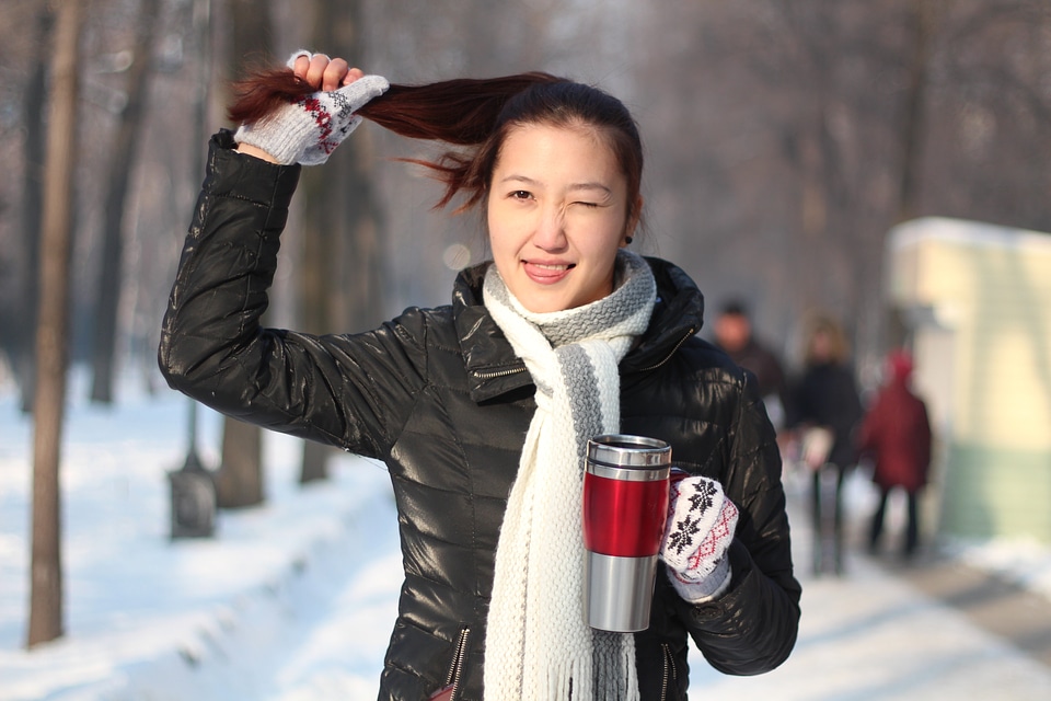 Hair cold coffee