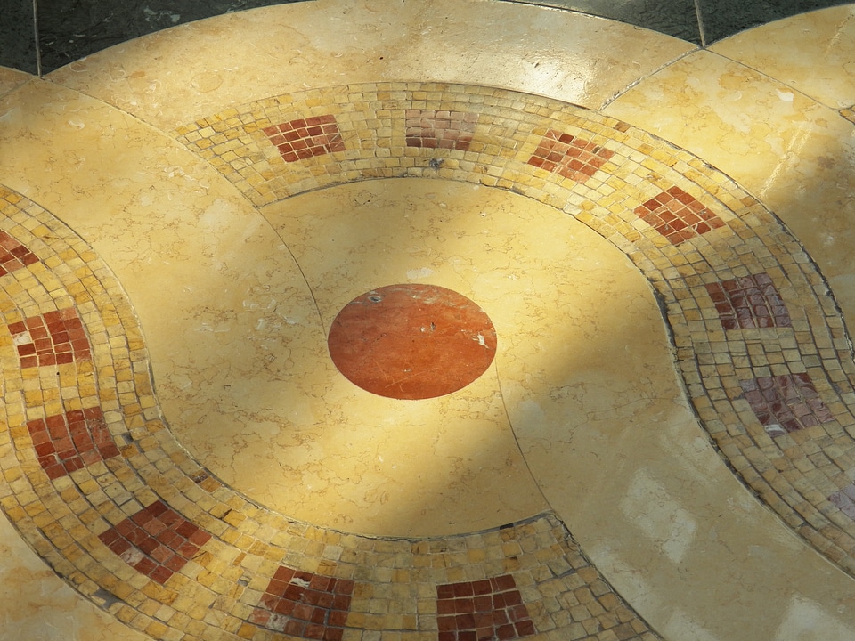 Decorative circle pattern