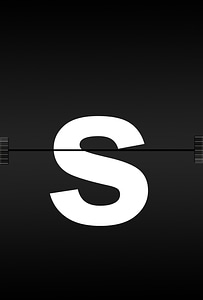Journal font airport scoreboard
