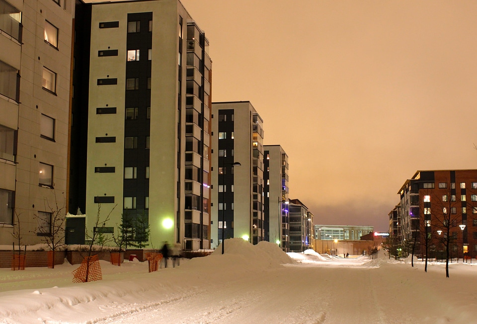 Snow ice city