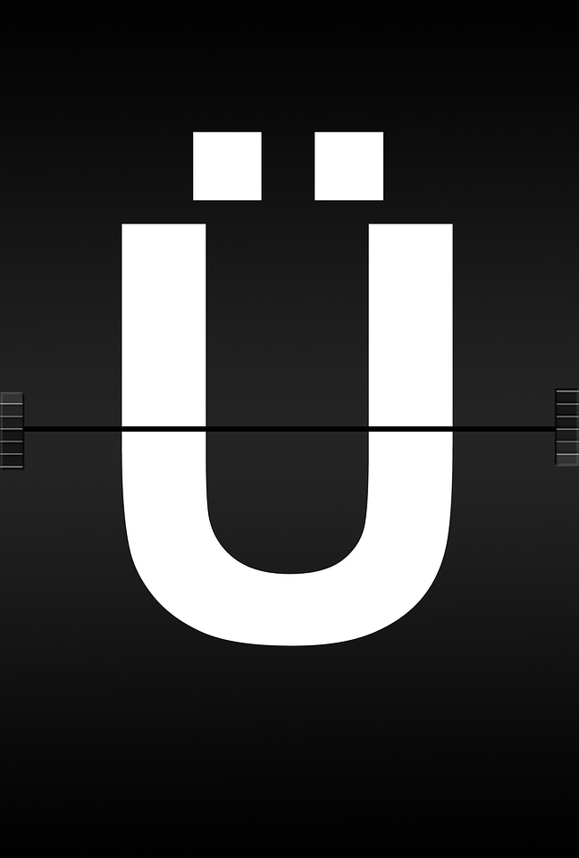 Journal font airport scoreboard