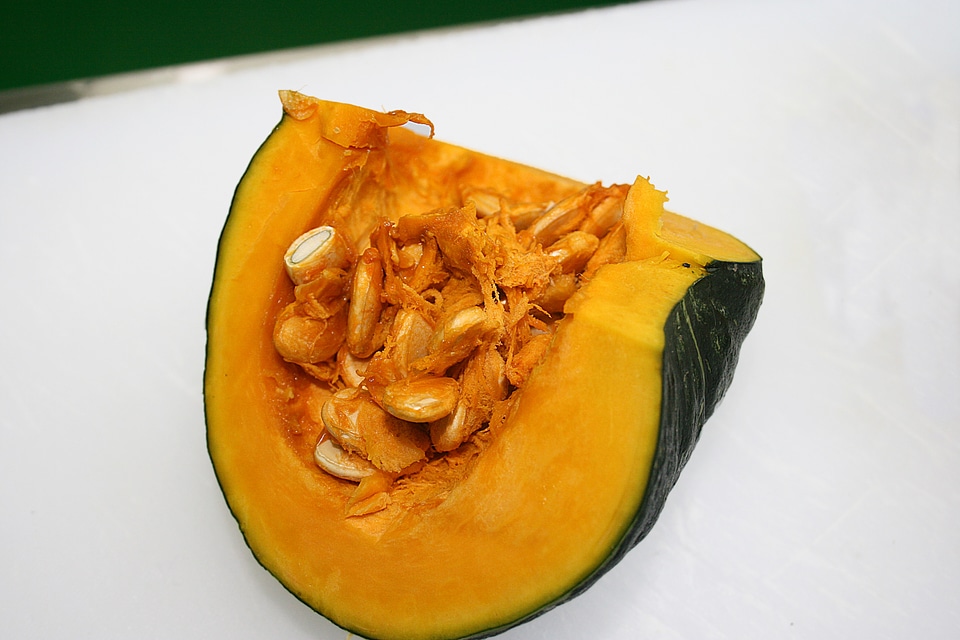 Sweet pumpkin food ingredients vegetables