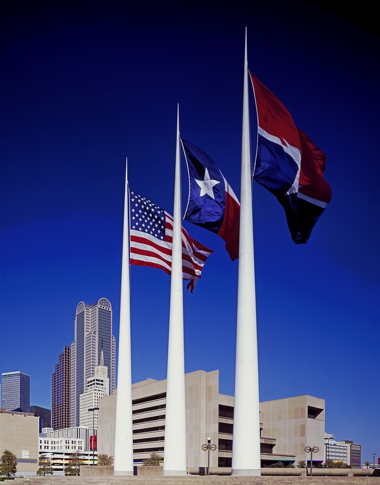 Texas buildings skyline