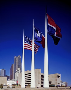 Texas buildings skyline photo