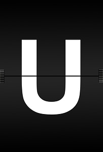 Journal font airport scoreboard