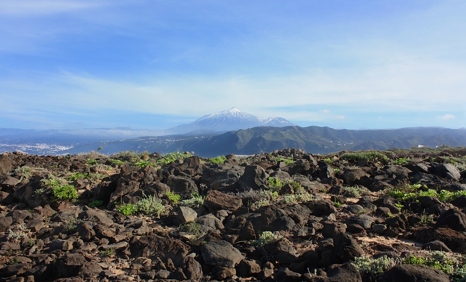Nature pico de teide coast