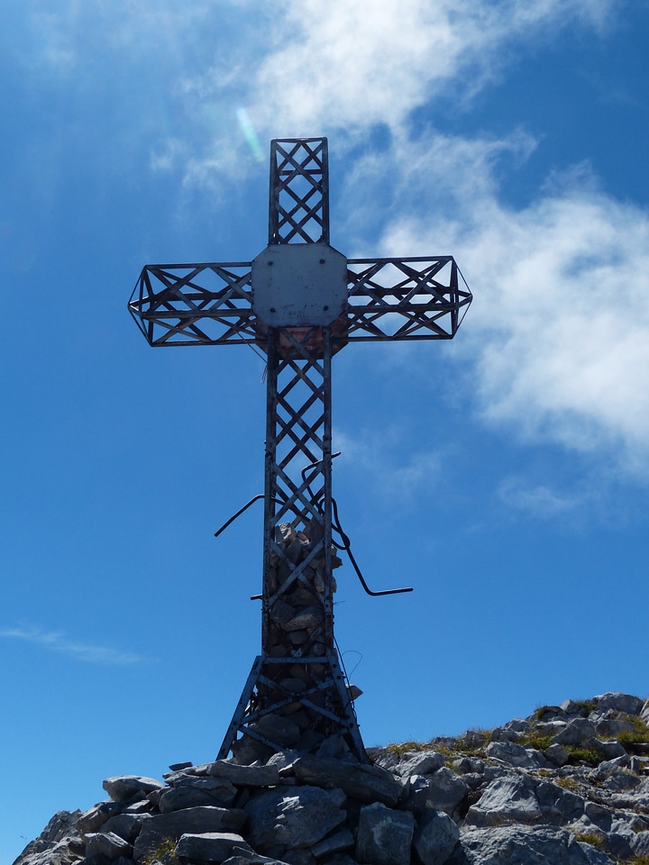 Cima della saline mountain summit