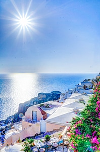 Greece island sea photo