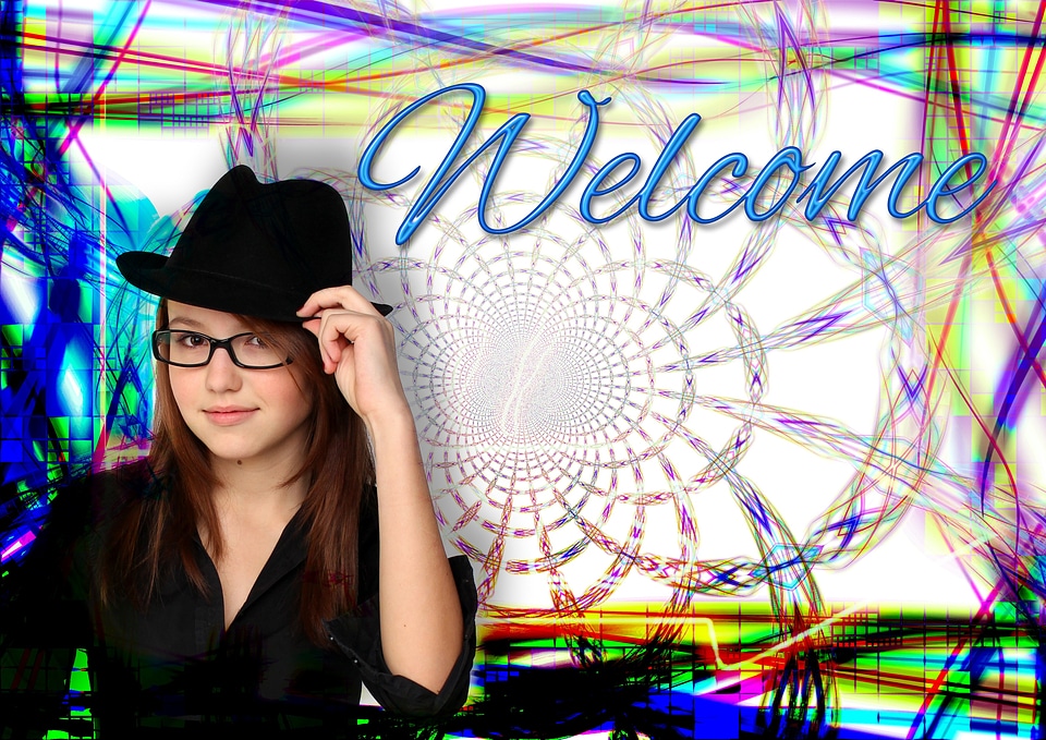 Hat friendly welcome