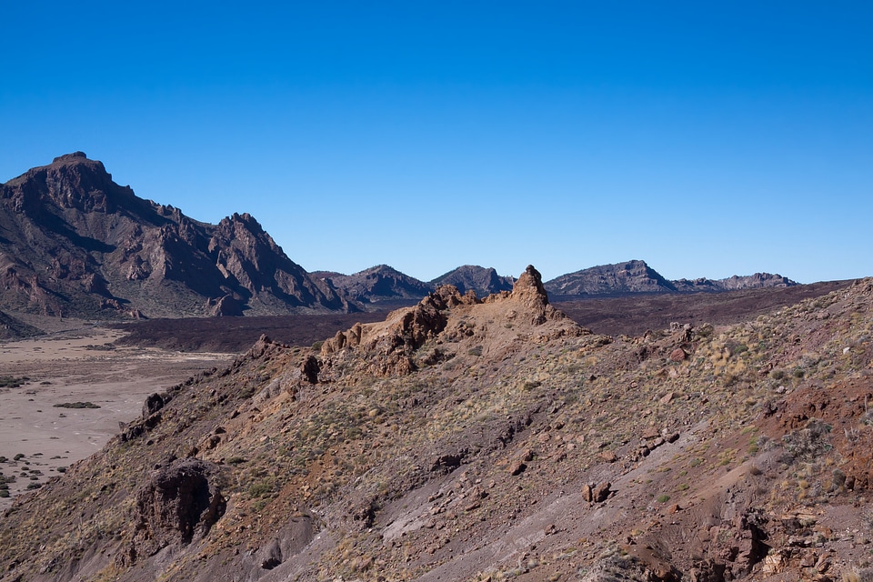 Boulders lunar landscape tenerife
