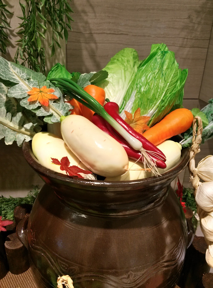 Pepper carrot chinese cabbage