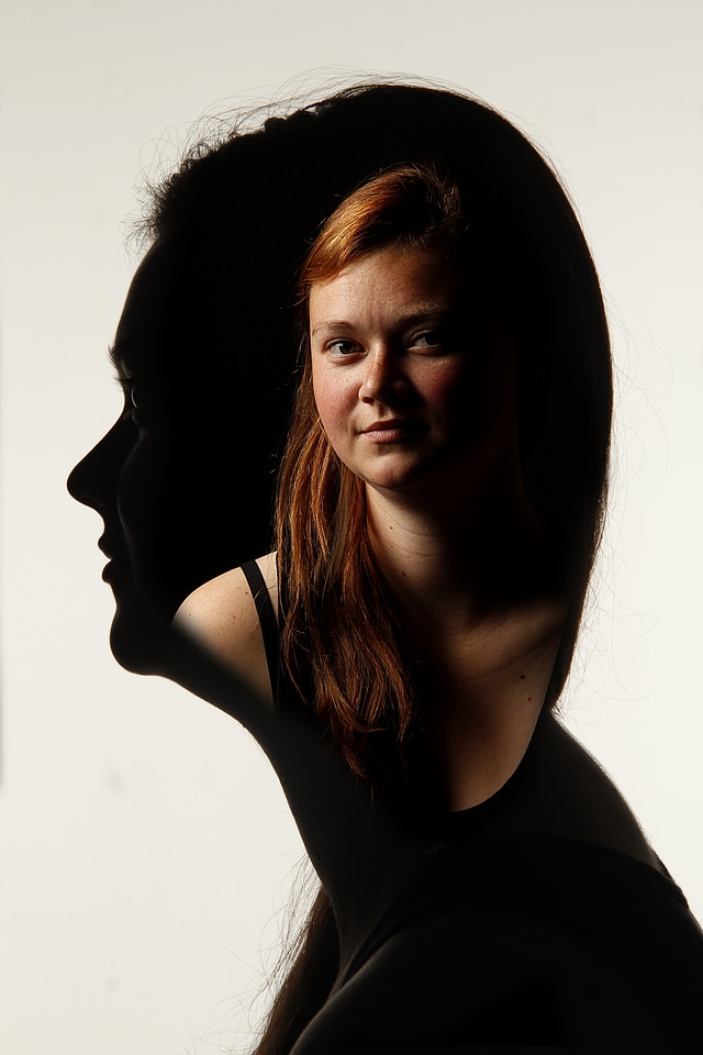 Digital photography face portrait