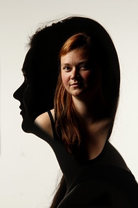 Digital photography face portrait