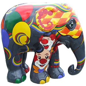 Elephant parade trier elephant art