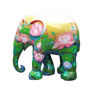 Elephant parade trier elephant art