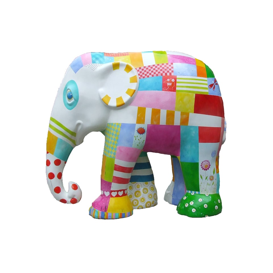 Elephant parade trier elephant art