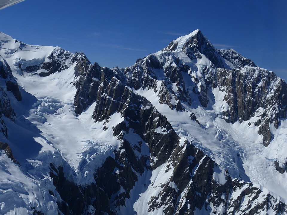 South island southern alps alpine