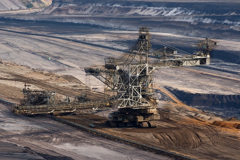 Bucket wheel excavators open pit mining technology