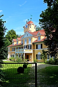 Country house manor building