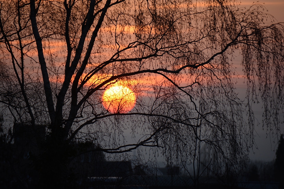 Landscape sky sunset