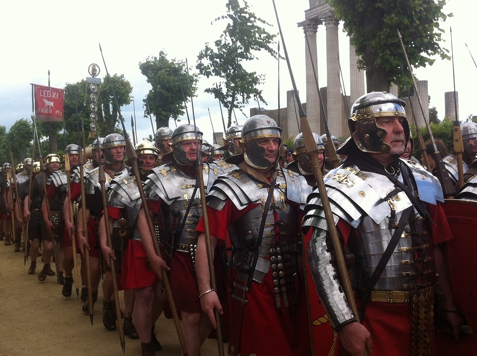 Ancient military soldiers